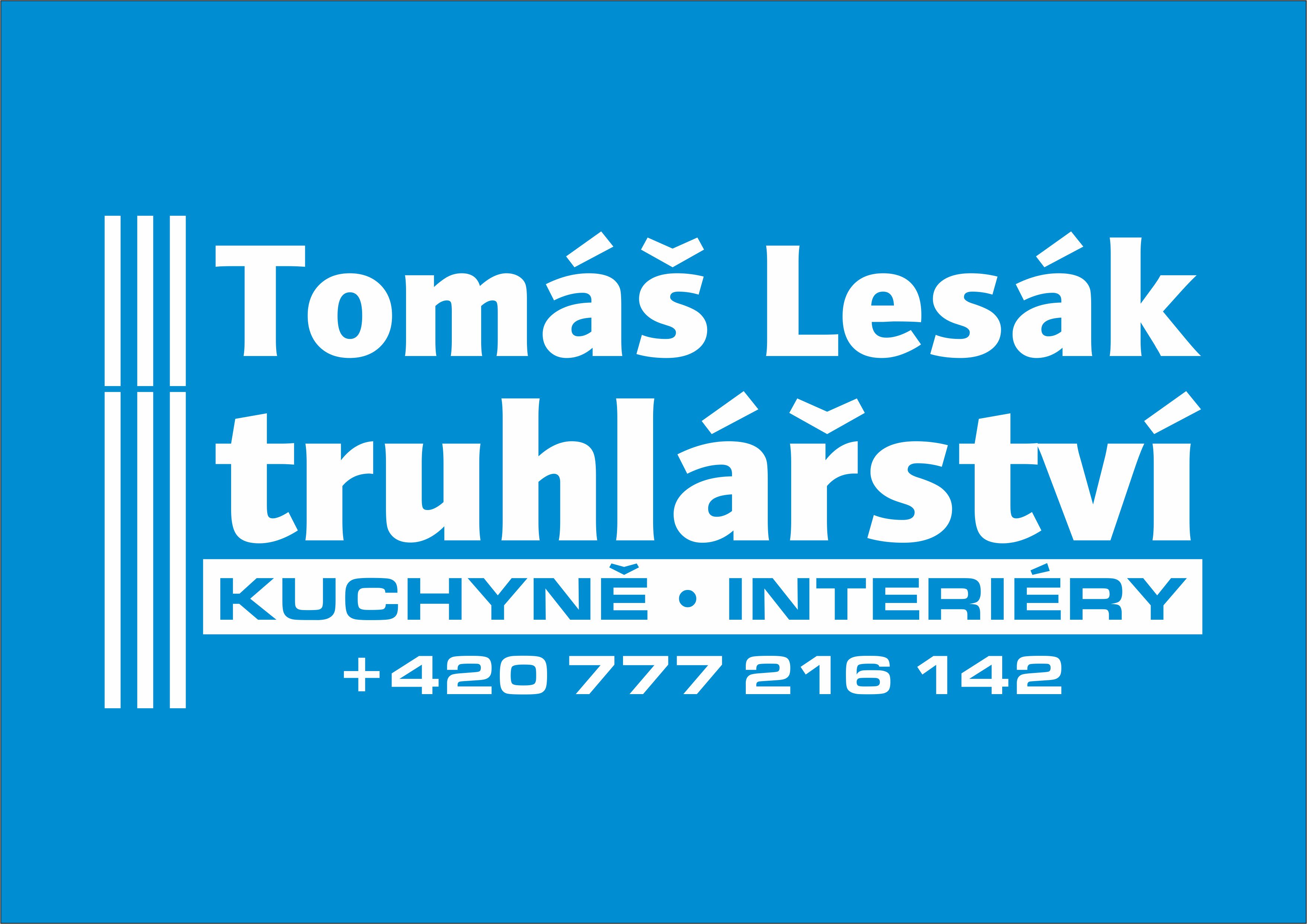 logo Tomáš Lesák - truhlářství