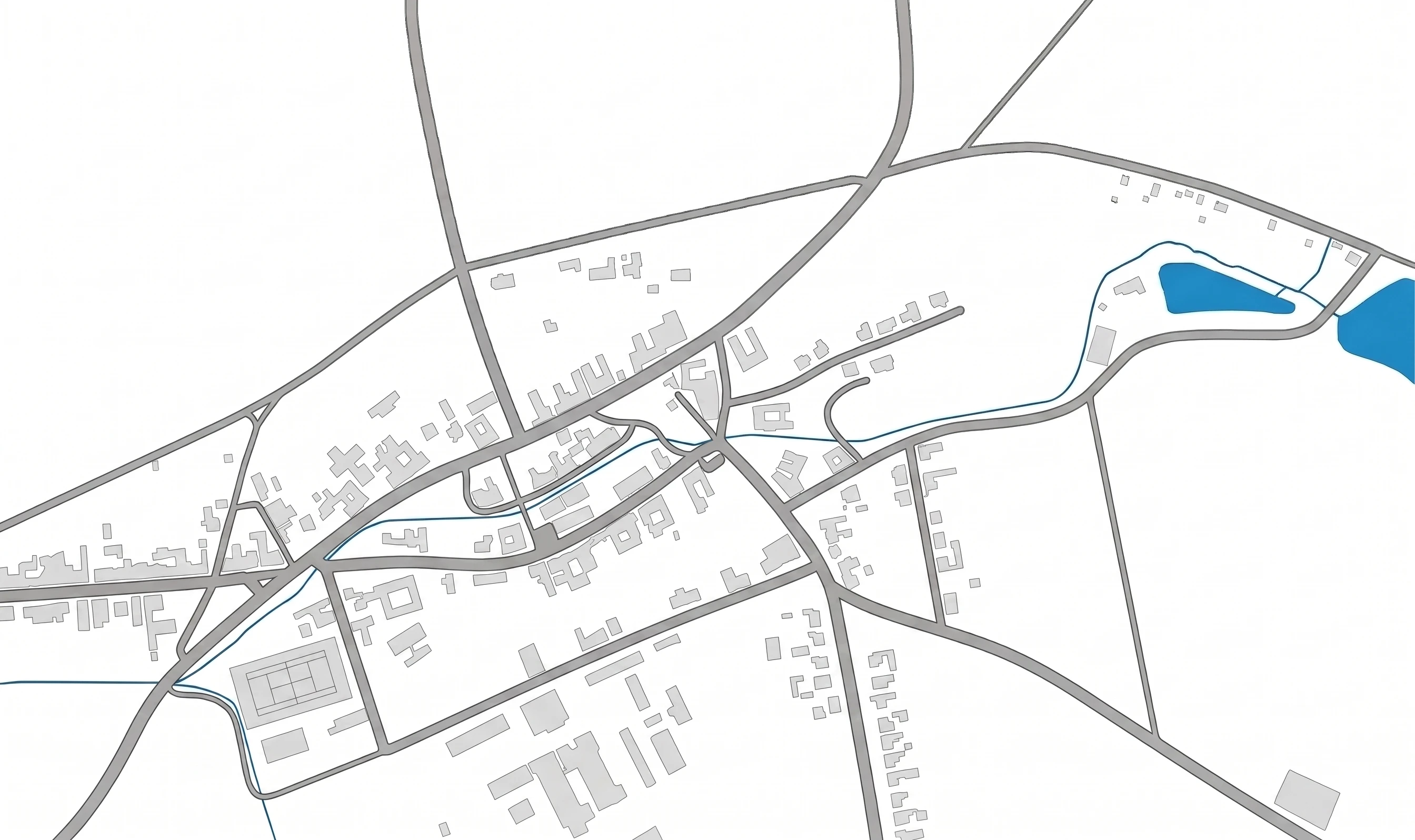Mapa závodního okruhu Záhorská střela